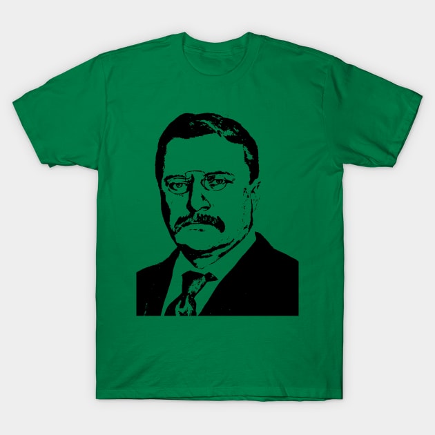 THEODORE ROOSEVELT (LARGE) T-Shirt by truthtopower